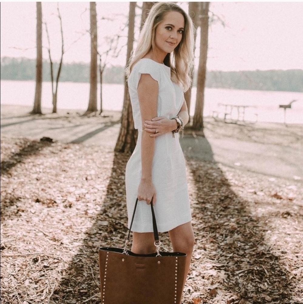 Lauren James Sullivan Seersucker Dress Size XS